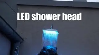 LED shower head