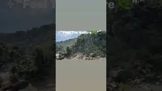 Natural Waterfall 🌊 | Pure Nature Sound | Peaceful Video #Shorts  #Waterfall  #NaturalSound