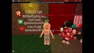 ROBLOX SCARY ELEVATOR CODE