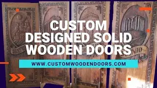 Solid Wood Doors for Internal and External Entrances - Custom Wooden Doors