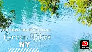Green Lakes State Park | NY State Park | Things to do in NY #greenlake #syracuseny