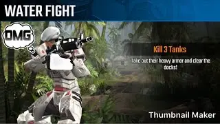 Water Fight, Sniper strike special ops mission #3- Jungle (Sniper/zone5)