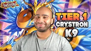 My FAVORITE Deck Is FINALLY TOP TIER! Competitive K9 Crystron Combos POST Justice Hunters! Yu-Gi-Oh!