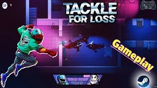 Tackle for Loss Gameplay American Football meets Hotline Miami Steam 4K