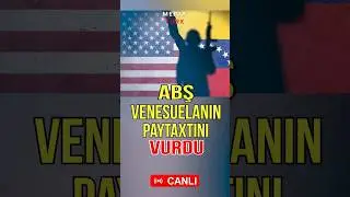 ABŞ m&uuml;haribə elan etdi - Venesuelanın paytaxtı vuruldu - Media T&uuml;rk TV #trend #mediaturktv