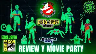 #ectoglowheroes EXCLUSIVOS DE SDCC 25, REEDICION DE LOS GRIALES CAZAFANTASMAS GLOW IN THE DARK