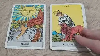 El sol combinaciones con el resto de arcanos mayores. #elsoltarot #combinacionestarot #aprendetarot