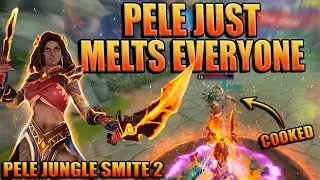 This Build Makes Pele MELT Through EVERYONE | Best Pele Jungle Build Smite 2 | Play by Play Smite 2