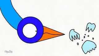 Nora breaks ice bird's crystal ball