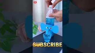 Turn Waste into Wonder 💥 #shorts #diywaterpump #diycrafts #water #art #shortsfeed