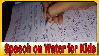 10.points speech for water || easy essay for water # essaywritting # easy for water