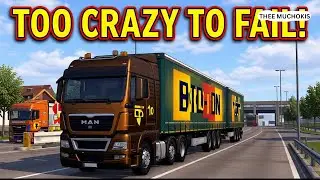 Crazy Scooter Haul in Euro Truck Simulator 2 &ndash; Can I Make It? (RAW&UNCUT)