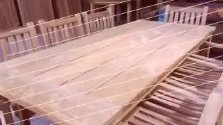 Teak Gartentisch 220 - Teak tuintafel 220