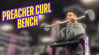 НОВАЯ скамья для сгибания рук Planet Fitness Preacher (КАК ИСПОЛЬЗОВАТЬ!)