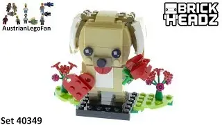 Lego Brickheadz 40349 Valentine's Puppy - Lego 40349 Speed Build