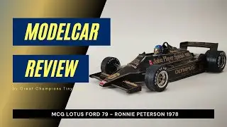 REVIEW Modelcar Group 1:18 Diecast Lotus Ford 79 F1 modelcar, Ronnie Peterson Austrian GP 1978