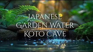 Suikinkutsu: Japanese Garden Water Koto Cave 🌊 2 Hours Zen Meditation Music