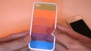 LIM'S Ultimate Rainbow Case for iPhone 4/4S-White-BuyGadgetHere.com