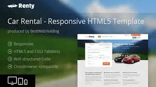 Renty - Car Rental & Booking HTML5 Template | Themeforest Website Templates and Themes