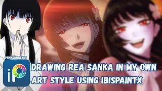 IBISPAINT X SPEED DRAWING: Rea Sanka from the anime &ldquo;Sankarea: Undying Love&rdquo; Fanart