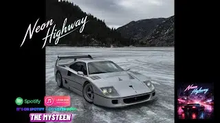 Neon Highway - THE MYSTEEN  _ Ferrari F40 #automobile #music #Neonhighway #themysteen #ferrari #f40