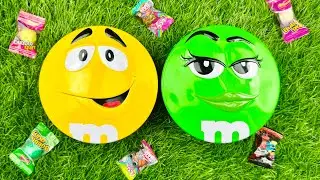 1 Minutes Satisfying with Unpacking Yummy Paw Patrol and Delicious M&M'S Candy From Funny Tins ASMR