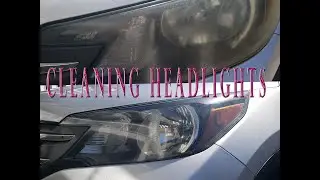 BEST way to Clean Headlights on your Car. Honda CRV, Porsche, Vw and More