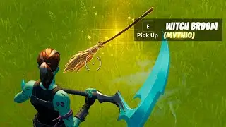 Travel 100 meters on a Witch Broom Fortnite