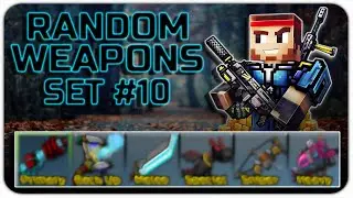 Pixel Gun 3D - Random Weapons Set Gameplay #10