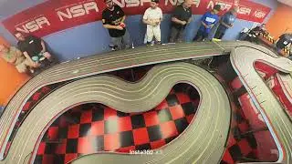 2025 NSR Canadian Nationals slot car Ian Douglass, Todd Ulery, Leon Luke, Dariusz Pawlowski, Alain L