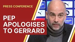 Pep Guardiola APOLOGISES for 