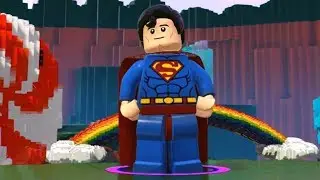 The LEGO Movie 2 Videogame - Superman - Open World Free Roam Gameplay (PC HD) [1080p60FPS]