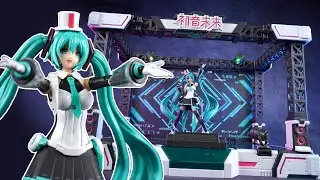 为舞台而生！圣斯基 初音未来 拼装模型【评头论足】