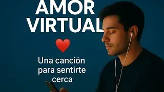 AMOR VIRTUAL| Canci&oacute;n rom&aacute;ntica de amor a distancia (Oficial)
