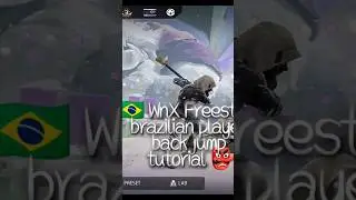 WnX Freestyle brazilian 🇧🇷 back jump tutorial 👺 #shorts #viral