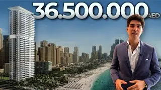 Touring an $9,900,000 PENTHOUSE with FULL SEA VIEW in Dubai