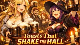 Toasts That Shake the Hall | Energetic Medieval Tavern Song