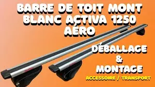 Mont Blanc Activa 1250 AÉRO РАСПАКОВКА багажника на крыше и сборка