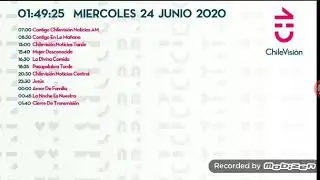 Chilevisi&oacute;n - Cierre De Transmisiones Mi&eacute;rcoles 24 Junio 2020