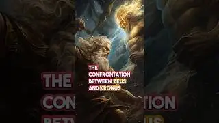The confrontation between Zeus and Cronus in Greek Mythology |Mythology Story