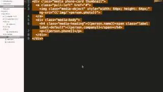 AngularJS Приложение "Phonebook" Ч. 2