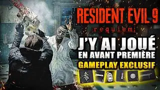 J'ai Jou&eacute; &agrave; RESIDENT EVIL 9 Requiem en AVANT PREMI&Egrave;RE 🔥 ! (11 MIN DE GAMEPLAY avec L&Eacute;ON)