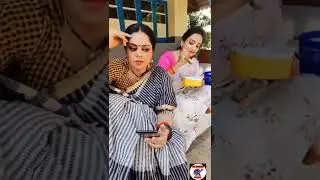 Jyothi Reddy Making Fun In The Shooting Gap 😂😂