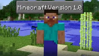 Playing Minecraft&rsquo;s FIRST EVER Version !😱