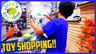 TOY SHOPPING SPREE! KID TO KID TOY STORE IN AUSTIN WITH IZZY'S TOY TIME