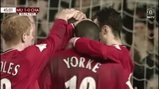 Manchester United vs Charlton Athletic 2000-2001 FULL MATCH PREMIER LEAGUE