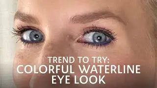 Trend to Try: Colorful Waterline Eye Look | Sephora