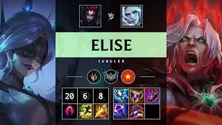 Elise Jungle vs Viego - VN Challenger Patch 25.17