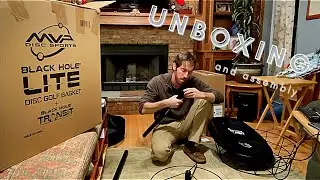 MVP Black Hole Lite Disc Golf Basket with Transit Bag | Unboxing & Assembly | MVP Disc Sports