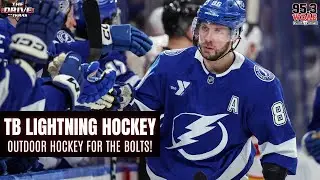 Outdoor Hockey For The Tampa Bay Lightning In The Stadium Series